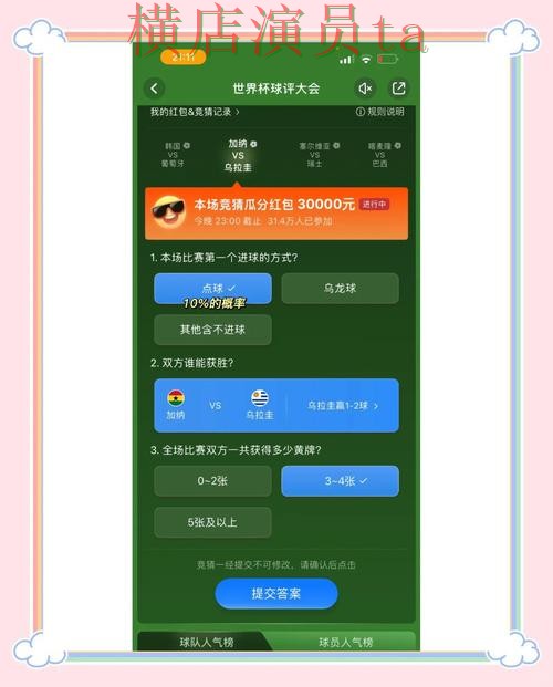 新手必看：世界杯竞猜入口真实体验详解 + 世界杯官方信息